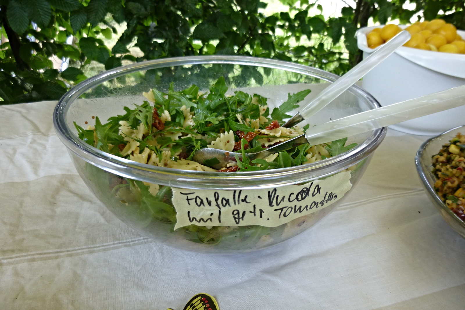 Farfalle-Ruccola-Salat